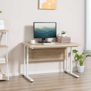 Mesa de Oficina MADAGASCAR, 120x60x75 cm, en Madera color Blanco