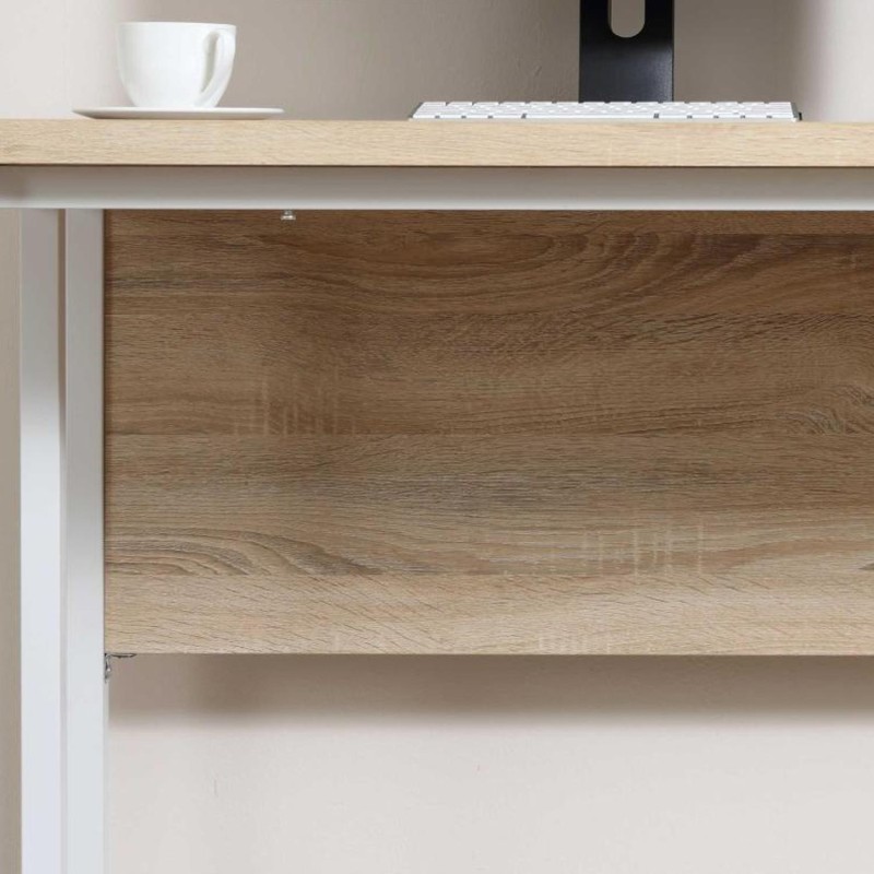 Mesa de Oficina MADAGASCAR, 120x60x75 cm, en Madera color Blanco