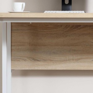 Mesa de Oficina MADAGASCAR, 120x60x75 cm, en Madera color Blanco
