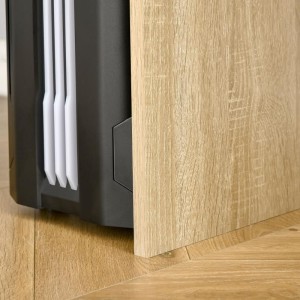 Mesa de Oficina BOXON en Madera color Blanco y Roble
