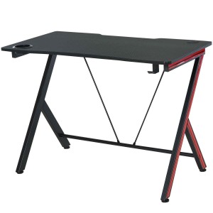 Mesa Gaming SAMUS, 120x60x75 cm, color Negro