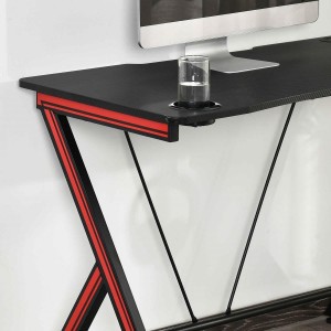 Mesa Gaming SAMUS, 120x60x75 cm, color Negro