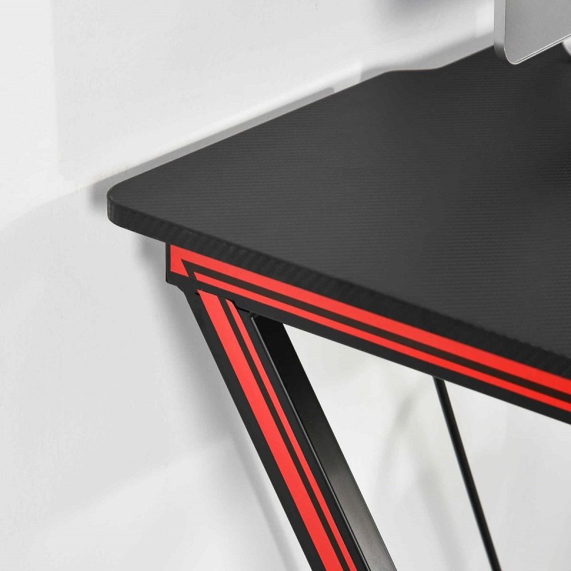 Mesa Gaming SAMUS, 120x60x75 cm, color Negro