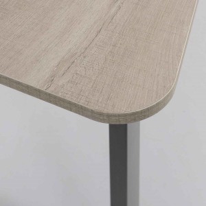 Mesa para Ordenador MAGNOLIA en Metal y Madera color Blanco