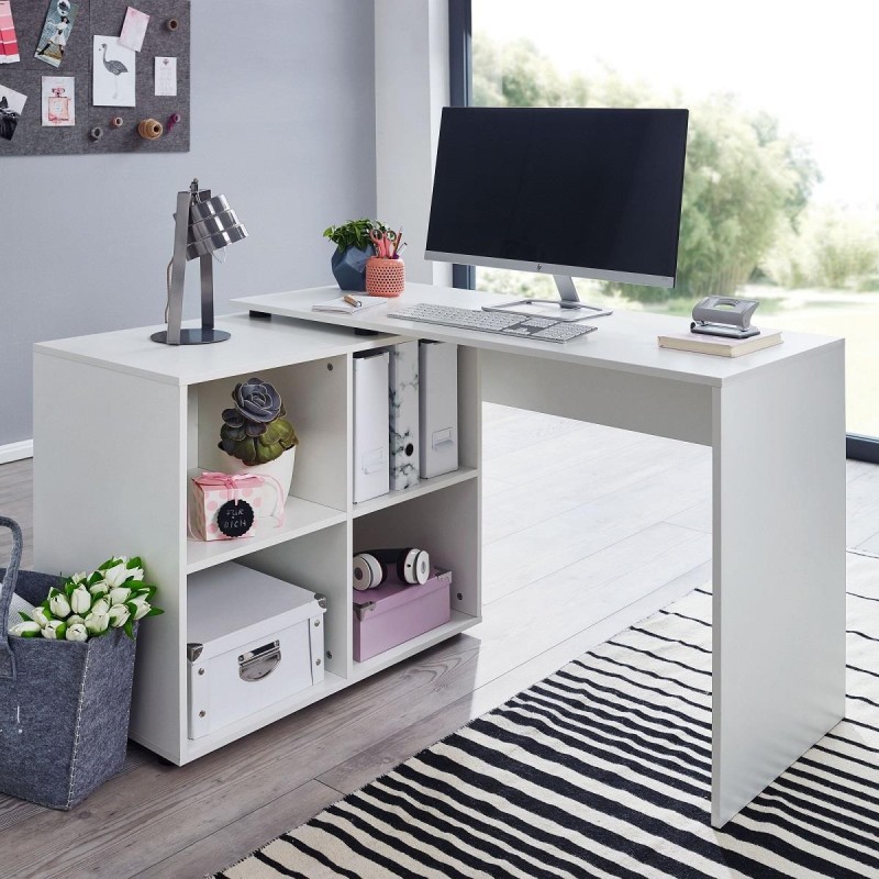 Mesa de Oficina SAKURA en Madera color Roble