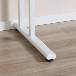 Mesa de Oficina MARIUS en Metal y Madera, color Blanco