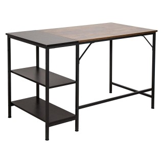 Mesa de Oficina ARIES, en Metal y Madera color Nogal 2