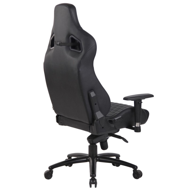 Silla Gaming KAREN en Piel Natural color Negro