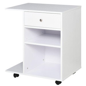 Mueble auxiliar TRENTON, Moderno y funcional, en Madera color Blanco