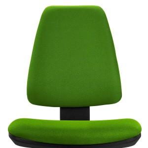 Silla de Oficina Ergonómica INDIANA BASE, Tela Negra