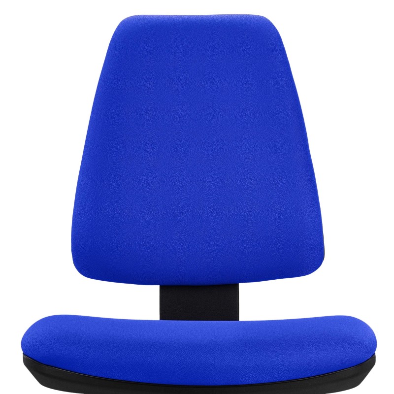 Silla de Oficina Ergonómica INDIANA BASE, Tela Negra