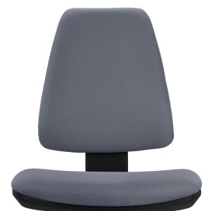 Silla de Oficina Ergonómica INDIANA BASE, Tela Negra