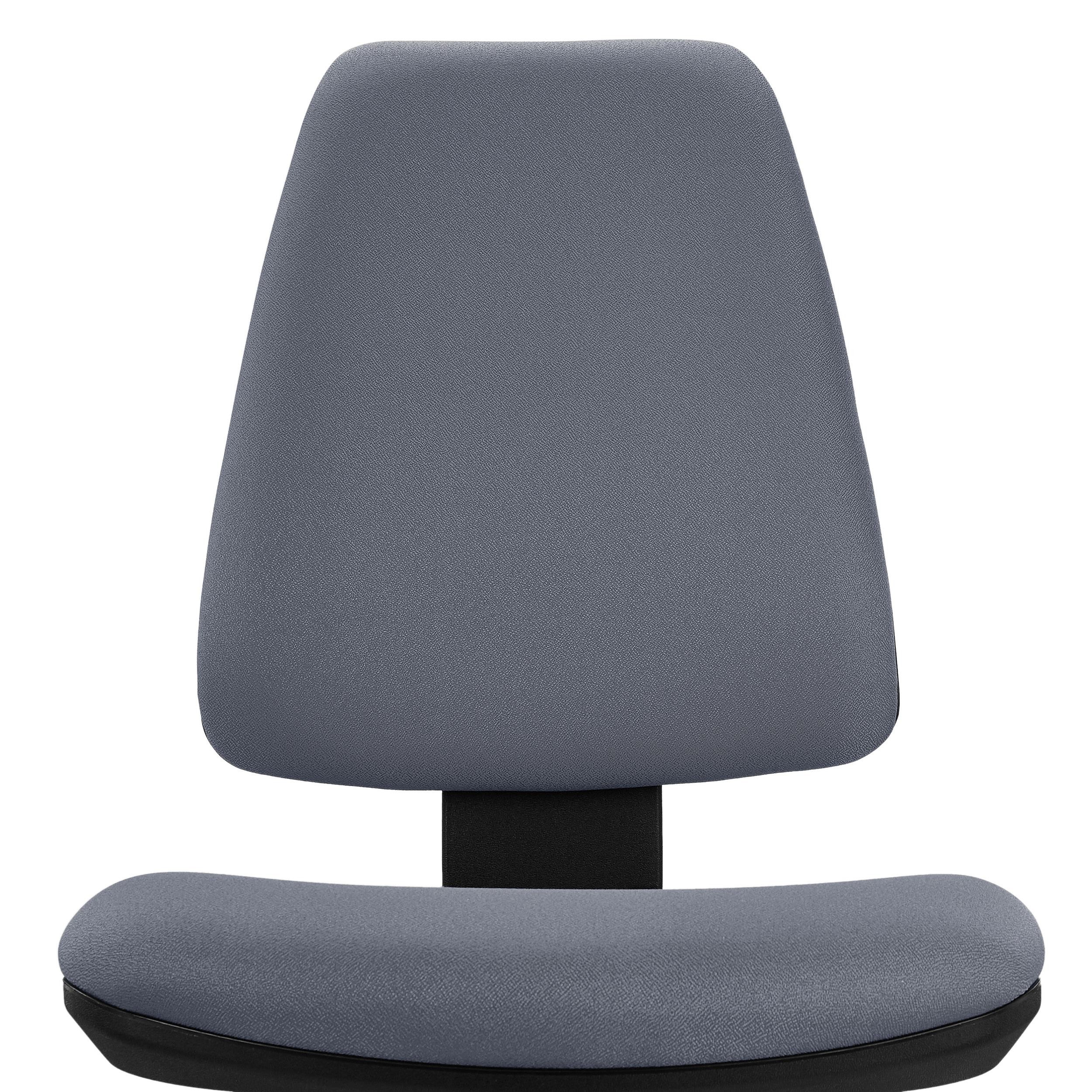 Silla Ergonómica INDIANA BASE, Uso Intensivo 8H, Reclinable, Muy Robusta, Tela Negra