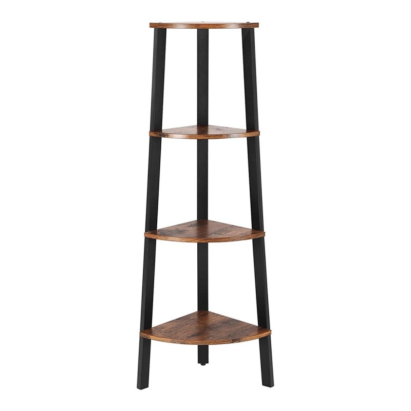 Estantería MIRKO, Diseño moderno, en Madera color Nogal