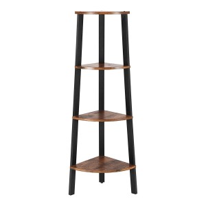 Estantería MIRKO, Diseño moderno, en Madera color Nogal