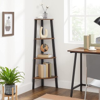 Estantería MIRKO, Diseño moderno, en Madera color Nogal 2