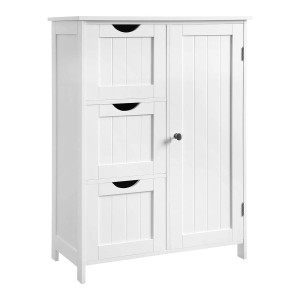 Armario LULU, Diseño Moderno, en Madera color Blanco