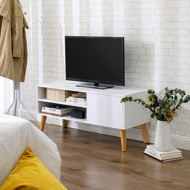 Armario LONDON, Diseño Nórdico, en Madera color Blanco