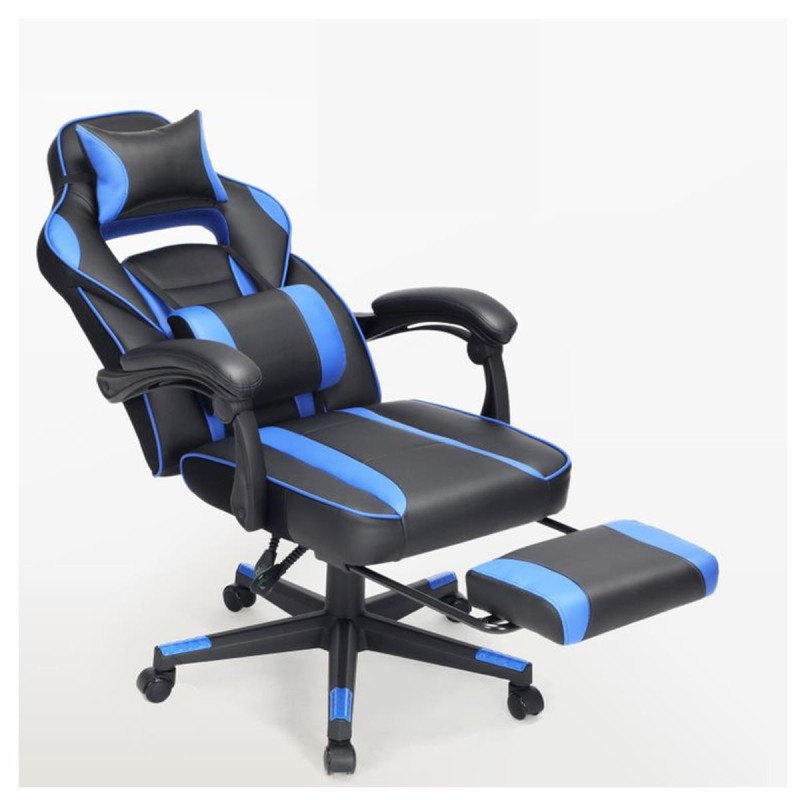 Silla Gaming ROBIN en Piel Negra y Roja