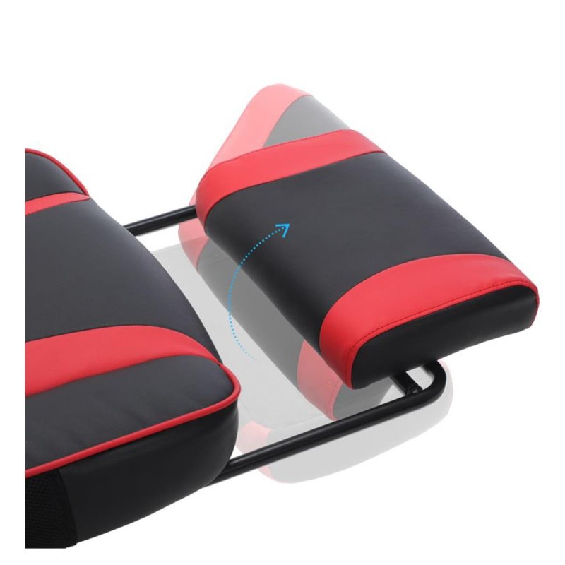 Silla Gaming ROBIN en Piel Negra y Roja