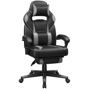 Silla Gaming ROBIN en Piel Negra y Roja