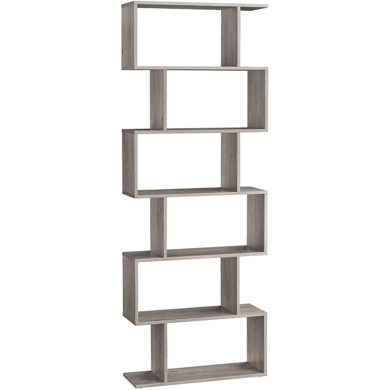 Estantería KISTA, Diseño Moderno, en Madera color Blanco