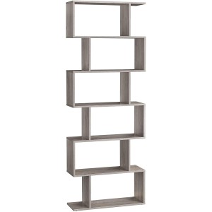 Estantería KISTA, Diseño Moderno, en Madera color Blanco