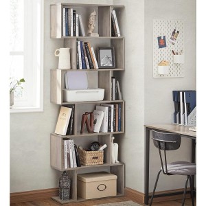 Estantería KISTA, Diseño Moderno, en Madera color Blanco