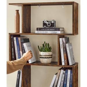Estantería KISTA, Diseño Moderno, en Madera color Blanco