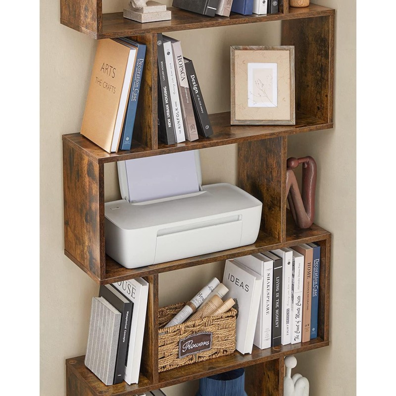 Estantería KISTA, Diseño Moderno, en Madera color Blanco
