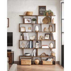 Estantería KISTA, Diseño Moderno, en Madera color Blanco