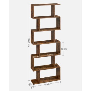 Estantería KISTA, Diseño Moderno, en Madera color Blanco