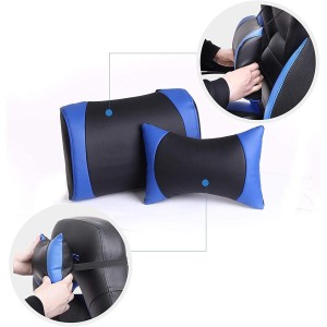 Silla gaming ROGER, reposapiés extensible, con cojines incluidos, en piel color negro