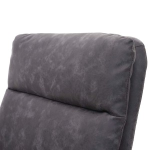 Silla de Confidente DAYTONA, Patas Metálicas, en Piel Verde