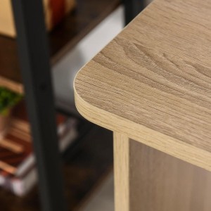 Mesa de Oficina NIZA en Madera color Blanco y Roble
