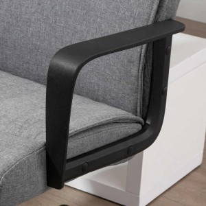 Silla de Oficina KLARNA, Tapizada en Tela color Gris