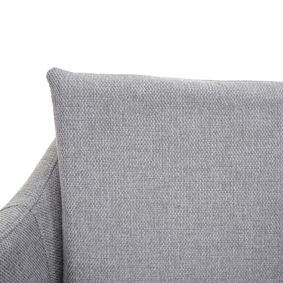 Taburete KESIA TELA, Diseño Moderno y Sofisticado, Gran Acolchado en color Crema