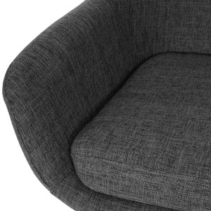 Lote de 2 taburetes VEGAS TELA, Diseño exclusivo, en color Crema