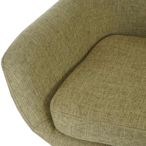 Lote de 2 taburetes VEGAS TELA, Diseño exclusivo, en color Crema