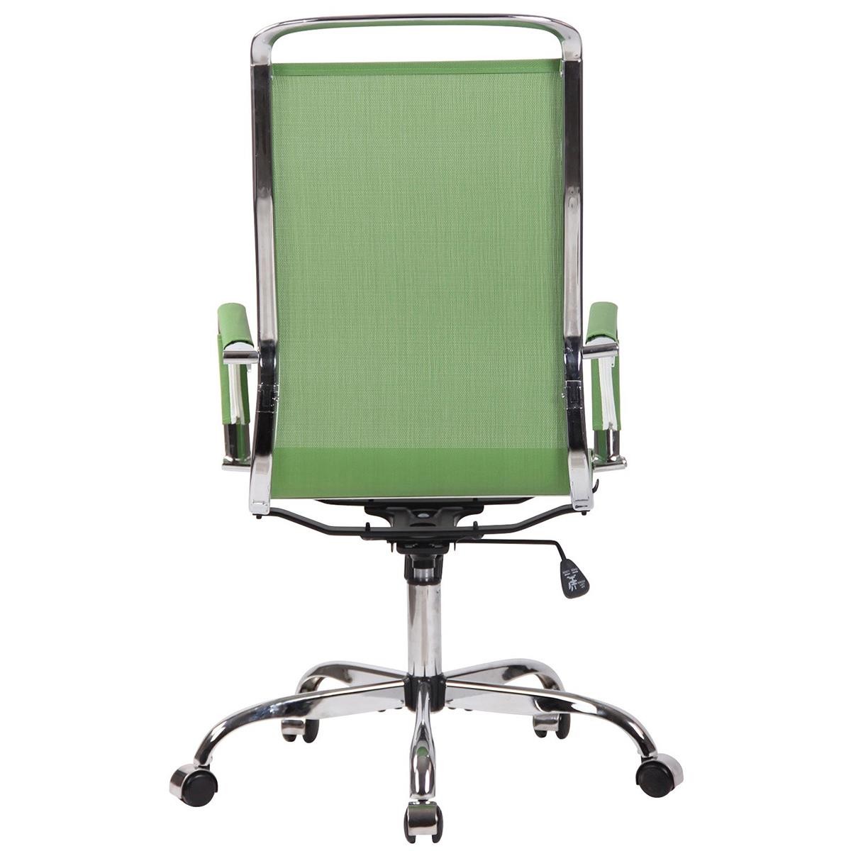 Silla de Oficina SAMANTHA, Estructura Metálica Cromada, Elegante Diseño, En Malla Negra