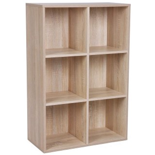 Estantería MONACO en Madera, color Roble 2