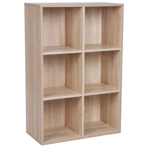 Estantería MONACO en Madera, color Roble