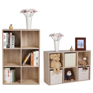 Estantería MONACO en Madera, color Roble