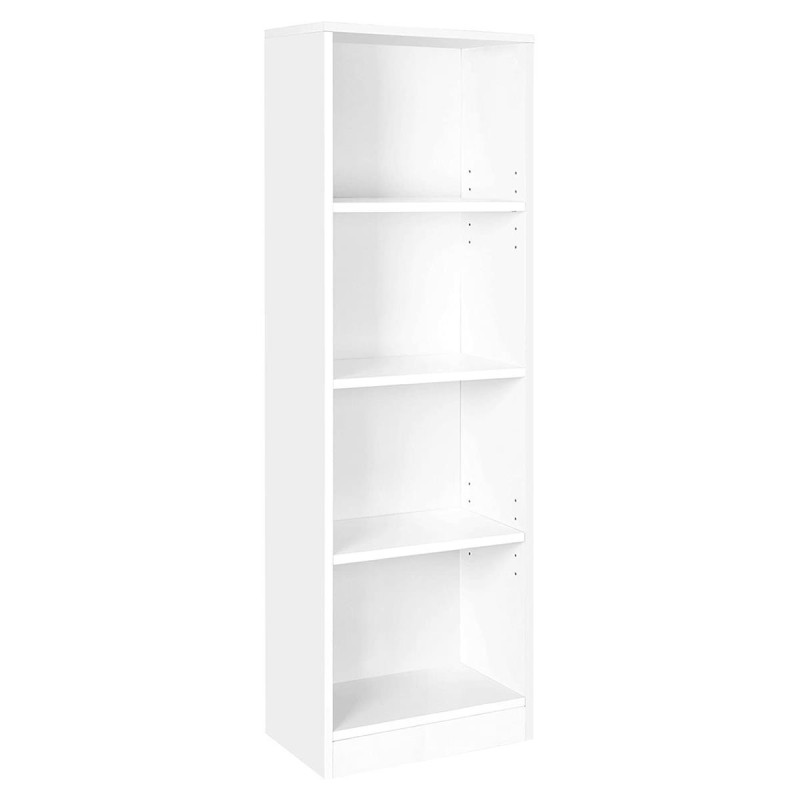 Estantería ARGUS, Diseño Moderno, en Madera color Blanco