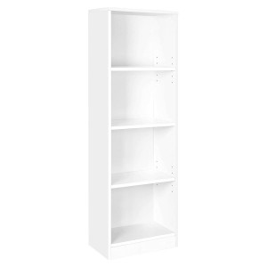 Estantería ARGUS, Diseño Moderno, en Madera color Blanco