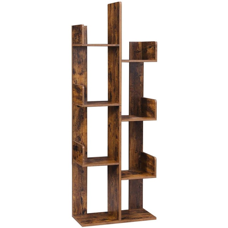 Estantería MATIA en Madera color Marrón Oscuro