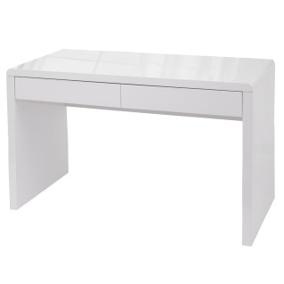 Mesa de Ordenador MANCHESTER, 120x60x75 cm, en Madera color Blanco 2