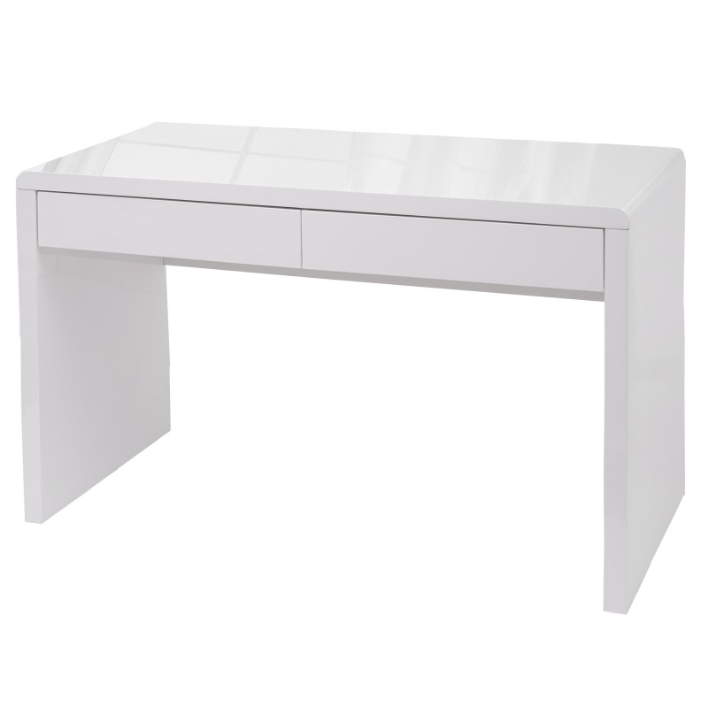 Mesa de Ordenador MANCHESTER, 120x60x75 cm, en Madera color Blanco