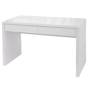 Mesa de Ordenador MANCHESTER, 120x60x75 cm, en Madera color Blanco
