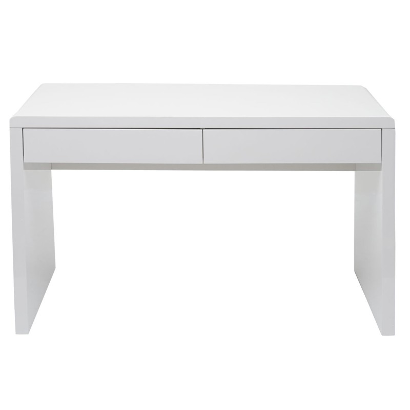 Mesa de Ordenador MANCHESTER, 120x60x75 cm, en Madera color Blanco